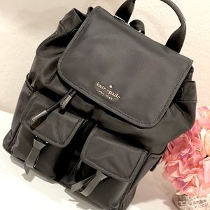 Kate Spade Carley Nylon Large Flap Backpack
